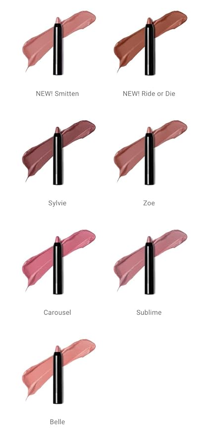 Jolie Color Stick - Moisturizing Lip Colour Crayon - Ultra Modern Jewel-like Gloss for Brilliant Shine (Carousel)