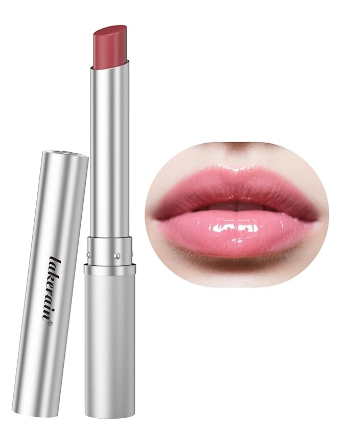 Honey Lipstick Tinted Lip Balm, Sheer Lightweight Lip Stain for All Skin Tones, Moisturizing Nourishing Lipstick for Women All Skin Tones, a Hint of Natural Cherry Tint, Pink Honey
