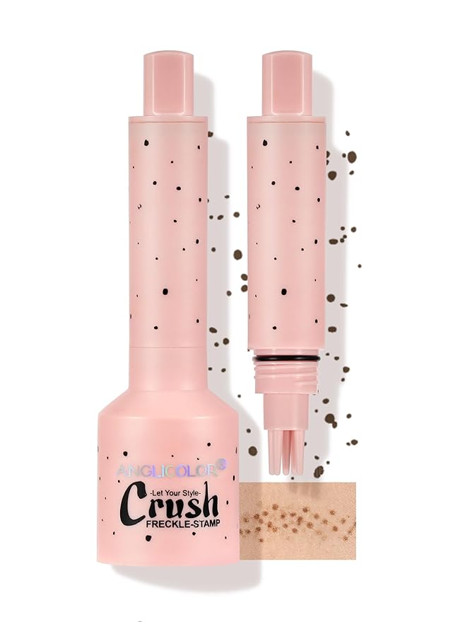 Freckle Pen, Freckle Stamp, Long Lasting, Waterproof, Smudge-proof, Transfer-proof, Easy Natural Sun-kissed Makeup, Suitable for All Skin Types, Vegan & Cruelty-Free (Medium-02)