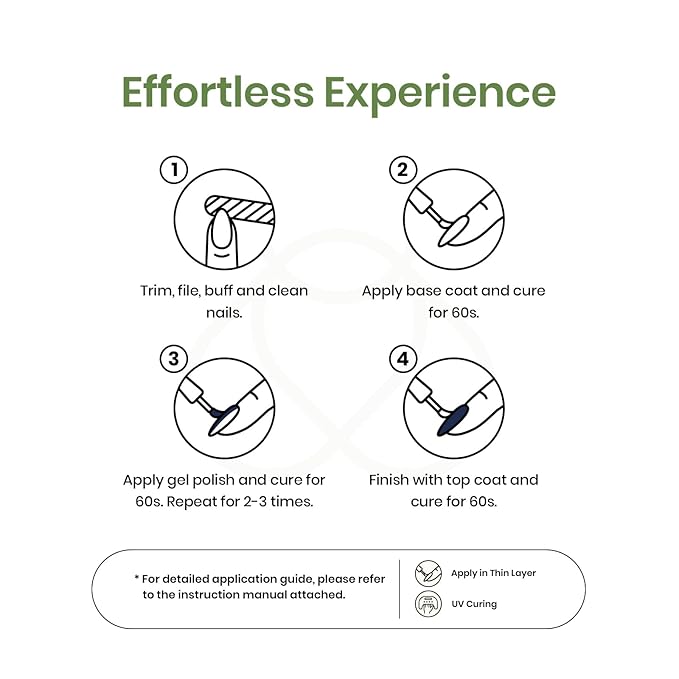 Beetles Green Gel Nail Polish Set - 6 Colors Green Gray Blue Glitter Nail Gel Polish Soak off Uv Gel Nail Art Manicure Gifts for Women