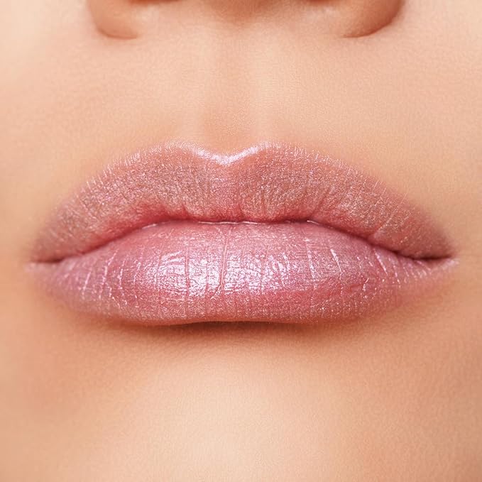 Oulac Glitter Lipstick for Women with Metallic 3D Shine Lightweight Hydrating Formula, High Impact Lip Color, Vegan & Gluten Free Beauty, Sheer Coverage Lip Makeup, Crystal Veil(27)