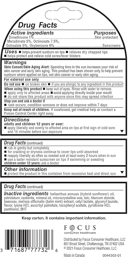 Herpecin L Real Relief from Real Medicine 0.1 Oz (Pack of 5)