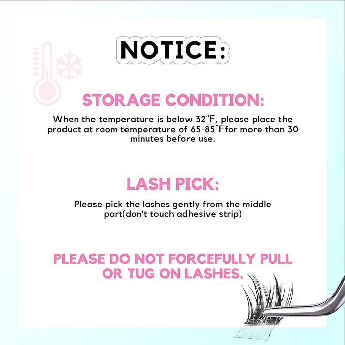 GAQQI Self Adhesive Eyelashes Clusters, No Glue Lash Clusters 10-16mm Dense & Volume Spiky Cluster Lashes, No Band Press On Lashes, More Comfortable & Stronger Hold (Twin)
