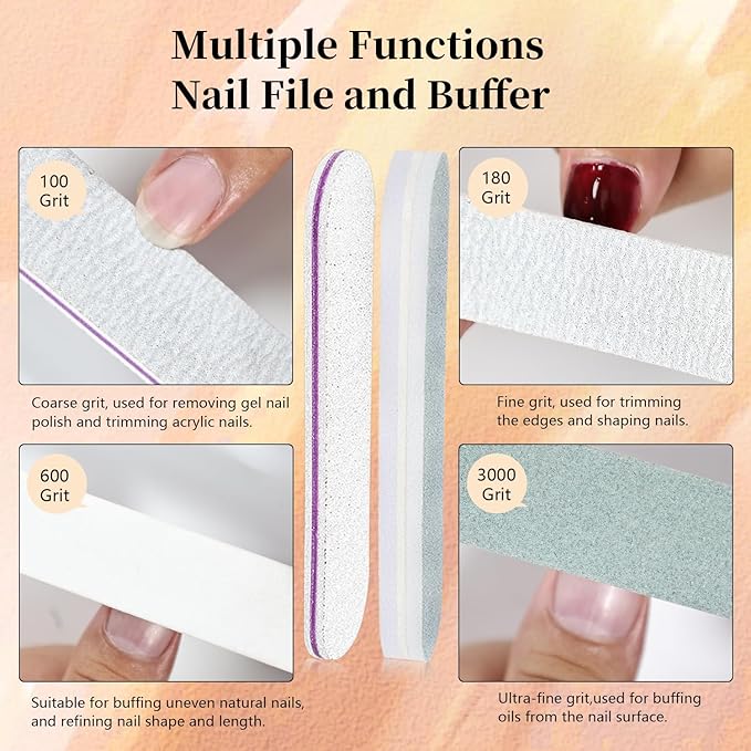 JODSONE Gel Nail Polish Remover Kit - Set with 15ml Gel Nail Polish Remover, Cuticle Oil and Latex Tape, and Complete Remover Manicure Tool Set, No Soaking