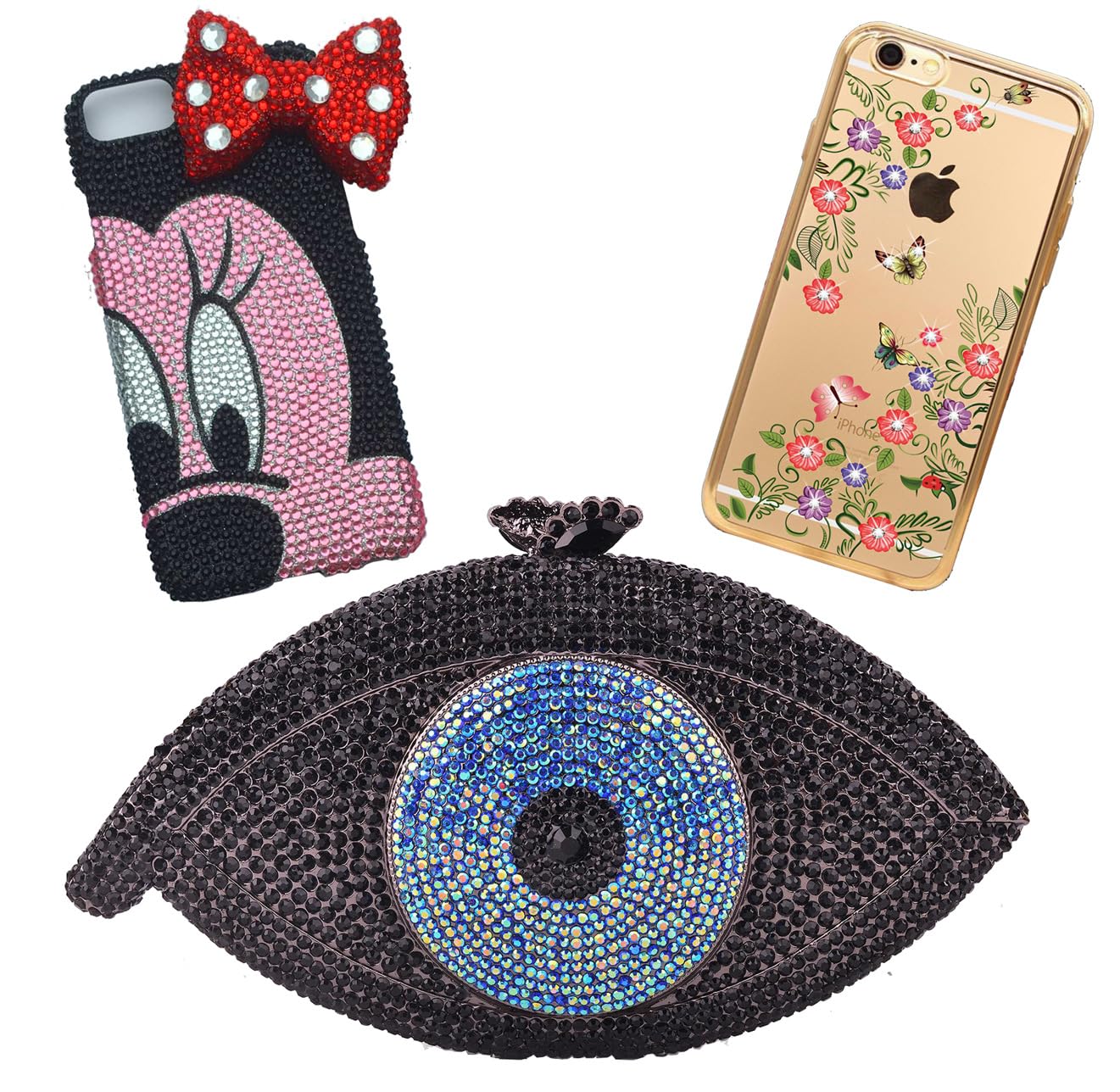 3000 Pieces SS12 3mm Flatback Rhinestones Clear Glass Round Gems Crystals for Nail Art DIY Crafts Clothes Shoes Bags (Green)