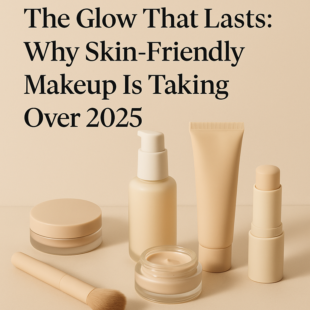 The Glow That Lasts: Why Skin-Friendly Makeup Is Taking Over 2025