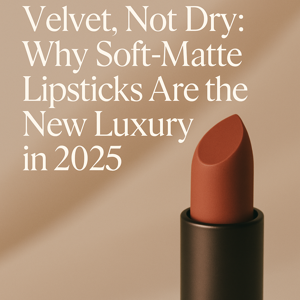 Velvet, Not Dry: Why Soft-Matte Lipsticks Are the New Luxury in 2025
