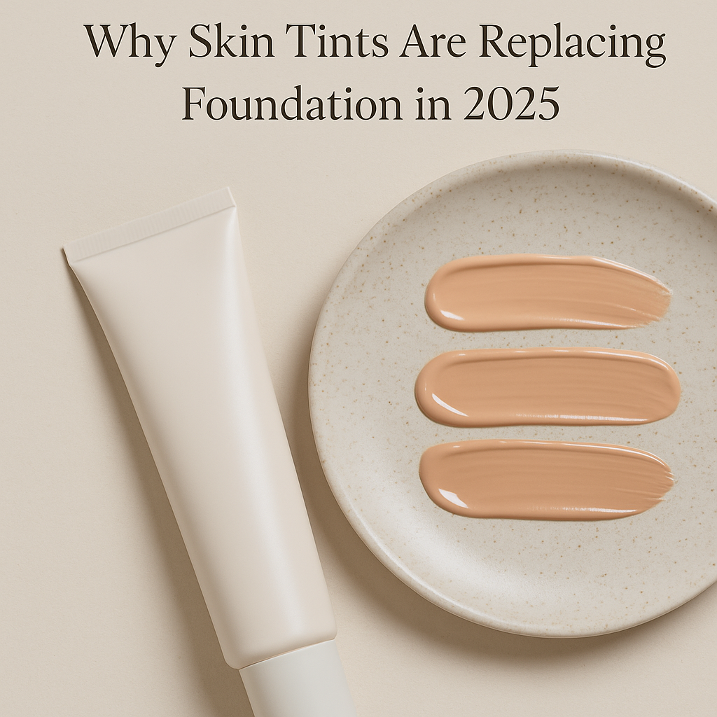 Barely-There Base: Why Skin Tints Are Replacing Foundation in 2025