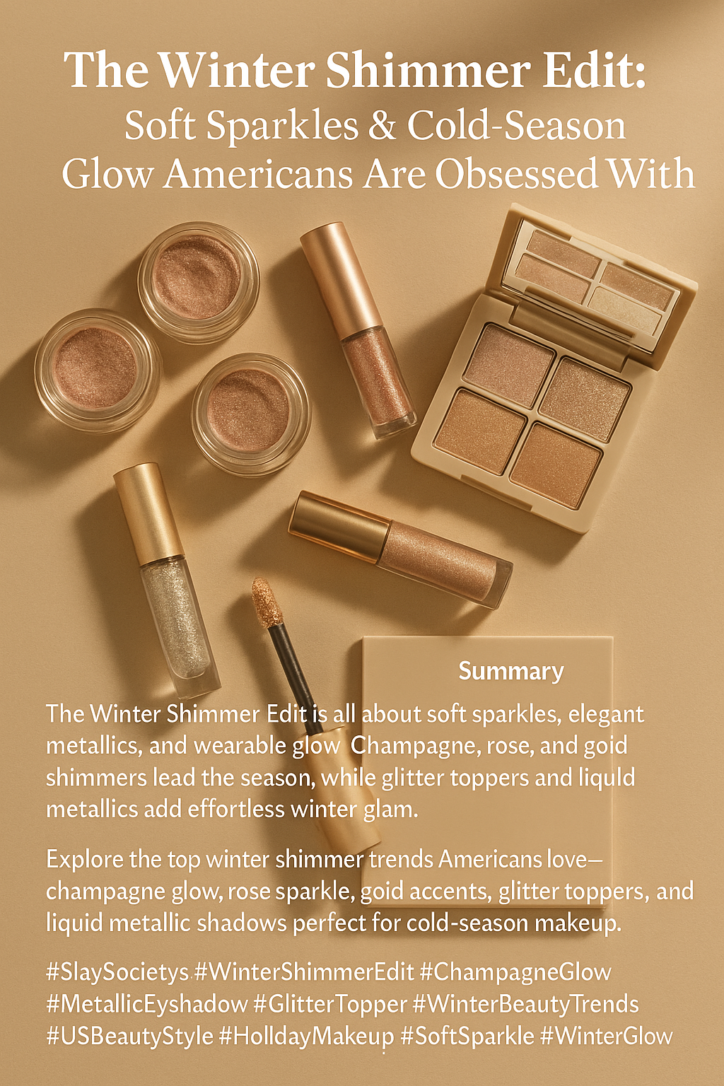 The Winter Shimmer Edit: Soft Sparkles & Cold-Season Glow Americans Are Obsessed With