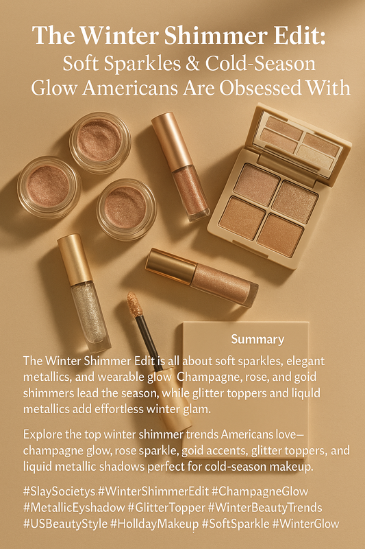 The Winter Shimmer Edit: Soft Sparkles & Cold-Season Glow Americans Are Obsessed With