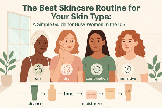 The Best Skincare Routine for Your Skin Type: A Simple Guide for Busy Women in the U.S.