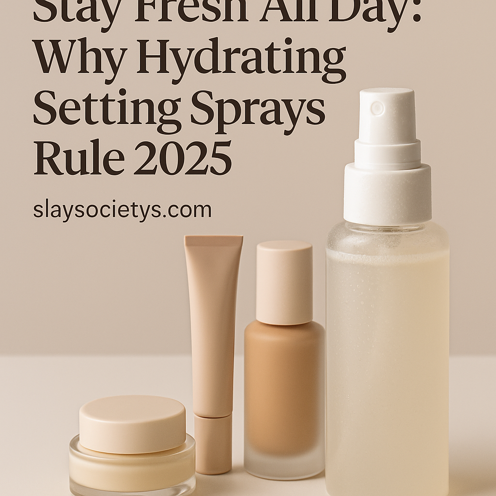 Stay Fresh All Day: Why Hydrating Setting Sprays Rule