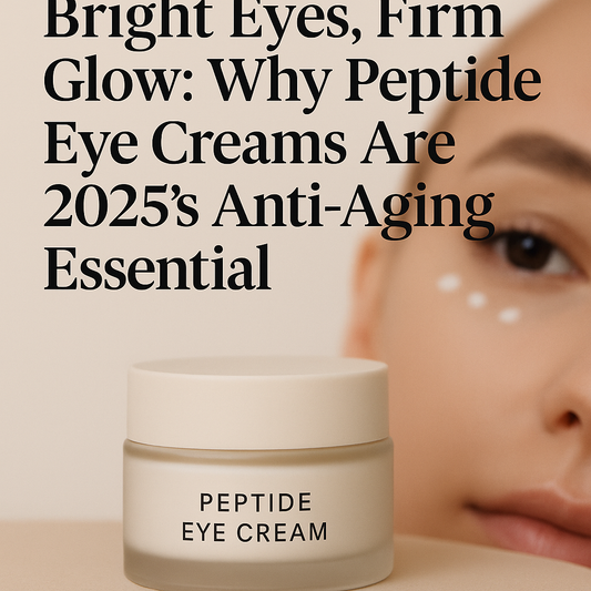 Bright Eyes, Firm Glow: Why Peptide Eye Creams Are 2025’s Anti-Aging Essential