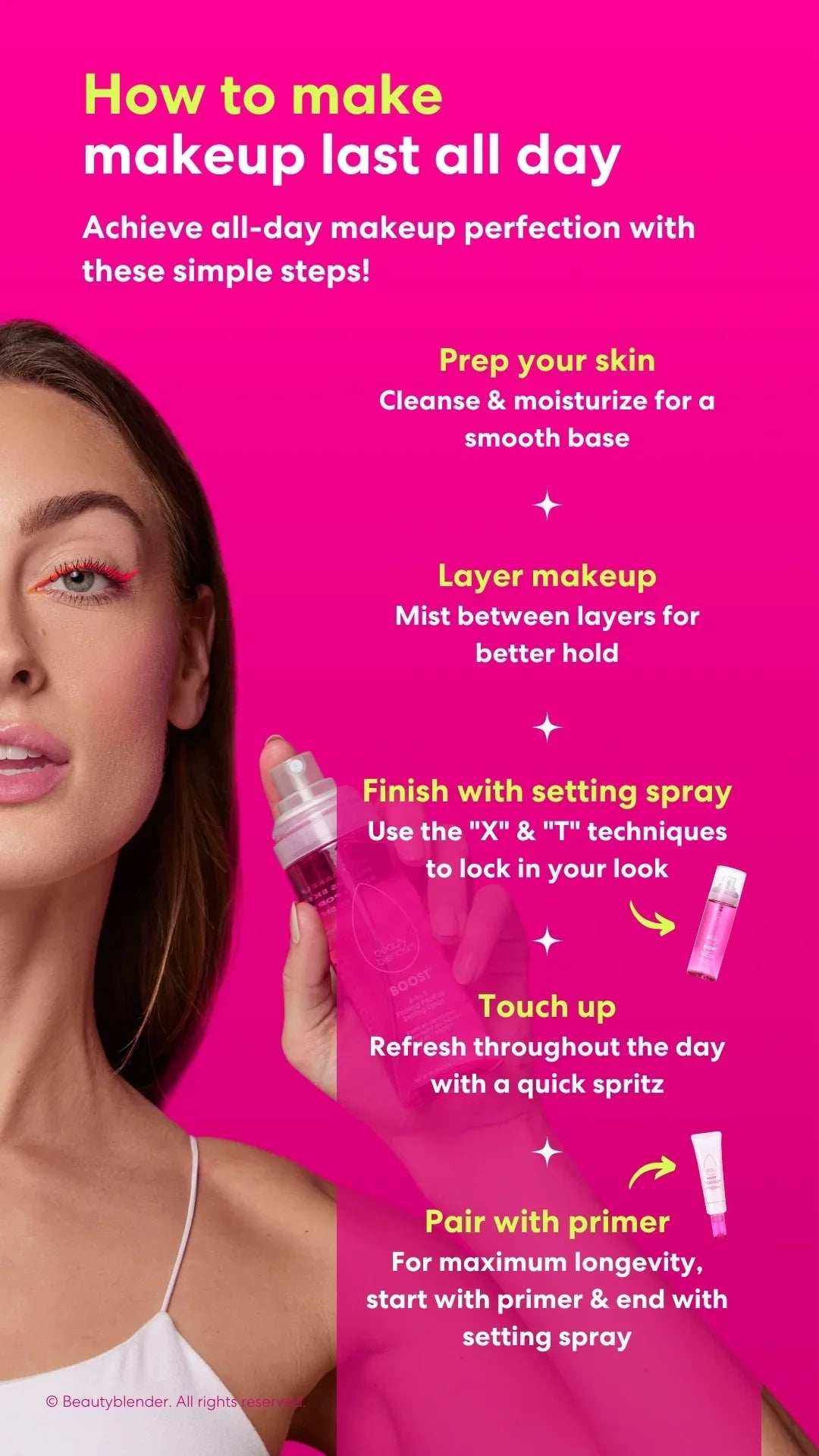 Setting Spray Hacks for All-Day Makeup — Stay Fresh Longer