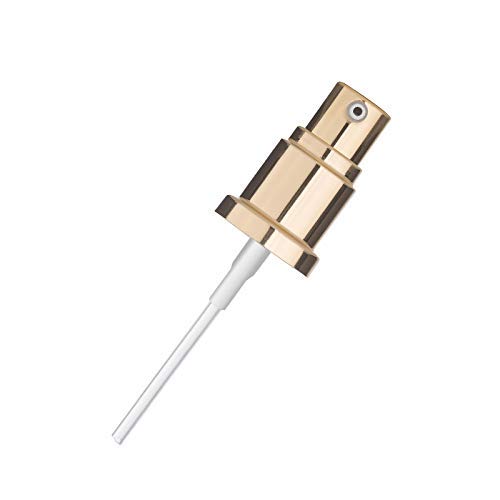 2Pack Foundation Pump Compatible with Maybelline Fit Me Liquid Foundation Makeup (Gold+Black)