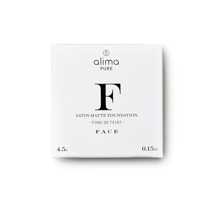 Alima Pure Matte Foundation Loose Mineral Powder Foundation Makeup, Loose Powder Makeup Oil Free Talc Free Powder, Natural Makeup Mineral Foundation Full Coverage Natural Foundation Powder .15 oz/4.5