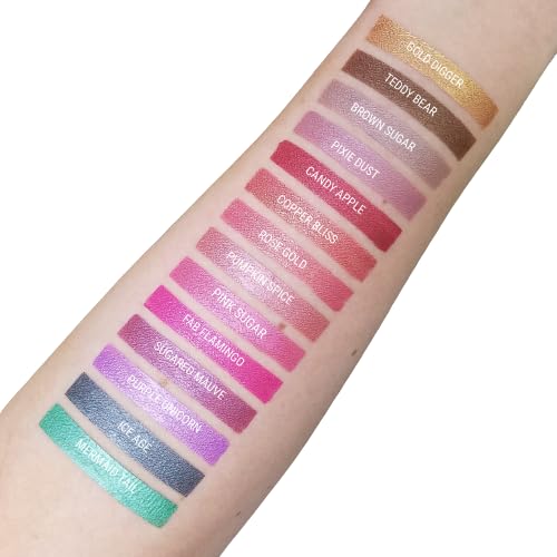 Aromi Metallic Liquid Lipstick | Peachy Pink, Coral Lip Color with Shimmery Finish, Long-lasting, Vegan, Cruelty-free, Smudge Proof, Gluten Free (Rose Gold)