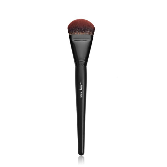 Jessup Foundation Brush for Liquid, Smooth Angled, Large Face Makeup Brush for Blending Liquid, Cream MUL02