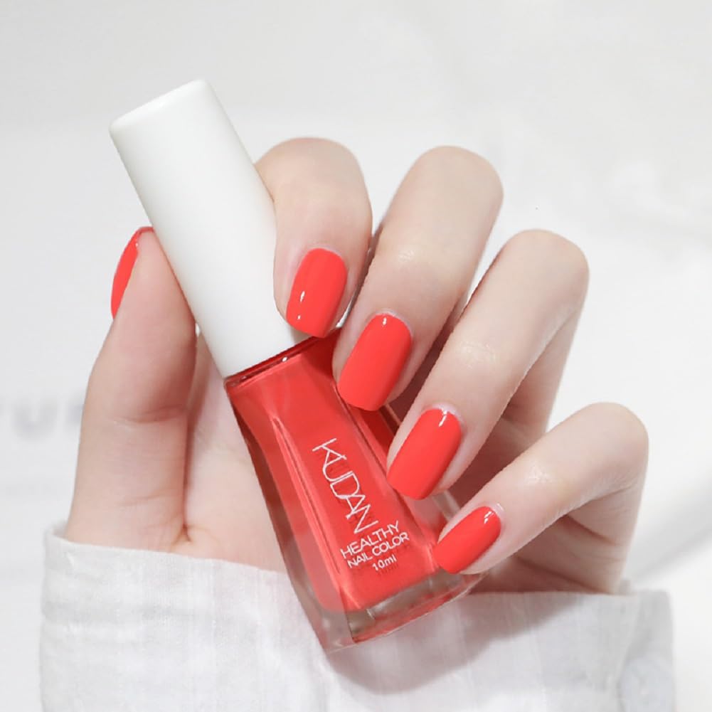 Nail Polish set - Nail Lacquer Quick Dry, Full Size, Vibrant, Colorful, Trendy, Glitter, Glossy, Metallic, Matte Nail Art Nail Shades (N13 Grapefruit, 52g)