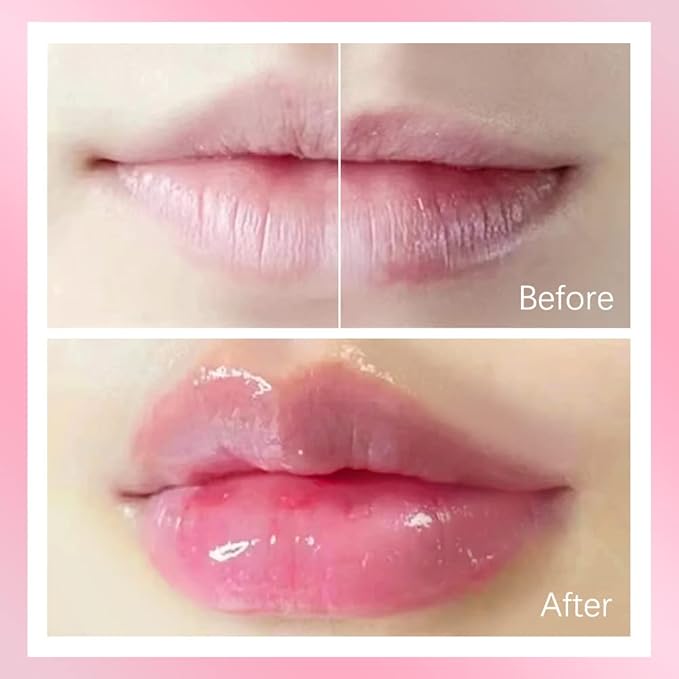 ibcccndc Lip Plumper Plumping Lip Gloss Hydrating Nourishing Lip Oil Red Liquid Lipstick Lip Care Products Mineral Oil Clear Lipgloss (3)