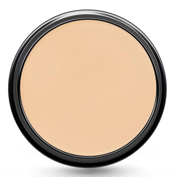 Graftobian HD Glamour Crème Foundation 1/2oz, Weightless Full Coverage Makeup, 65 Inclusive Shades, For All Skin Types, Natural or Full-Glam Looks, For Professionals and Beginners (Olive Glow)