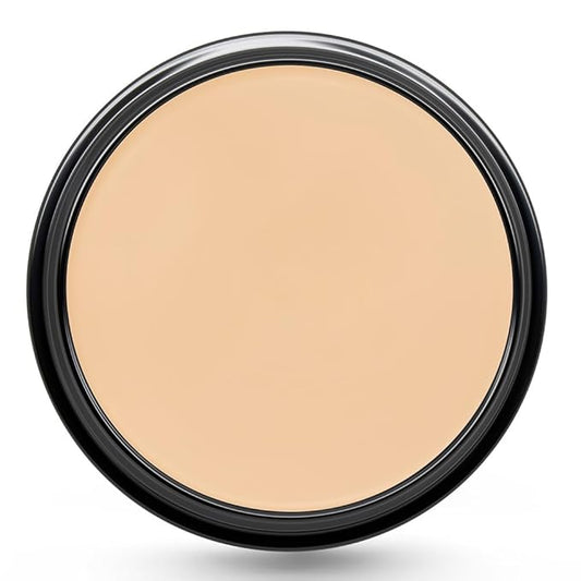 Graftobian HD Glamour Crème Foundation 1/2oz, Weightless Full Coverage Makeup, 65 Inclusive Shades, For All Skin Types, Natural or Full-Glam Looks, For Professionals and Beginners (Olive Glow)
