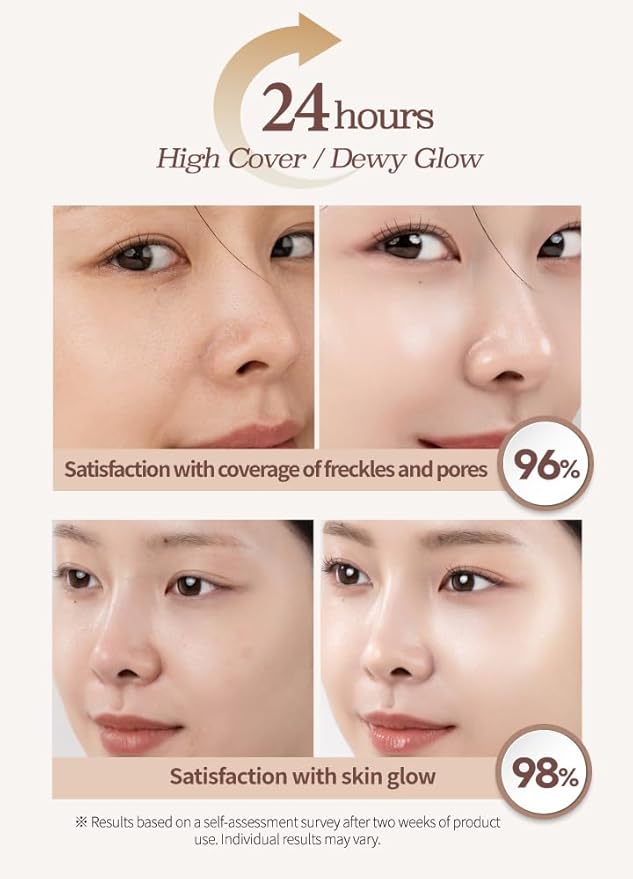 Mesh Glow Cushion Foundation (02-REFIL Modern Cover Daily (Shade #22-23), Refill Only)