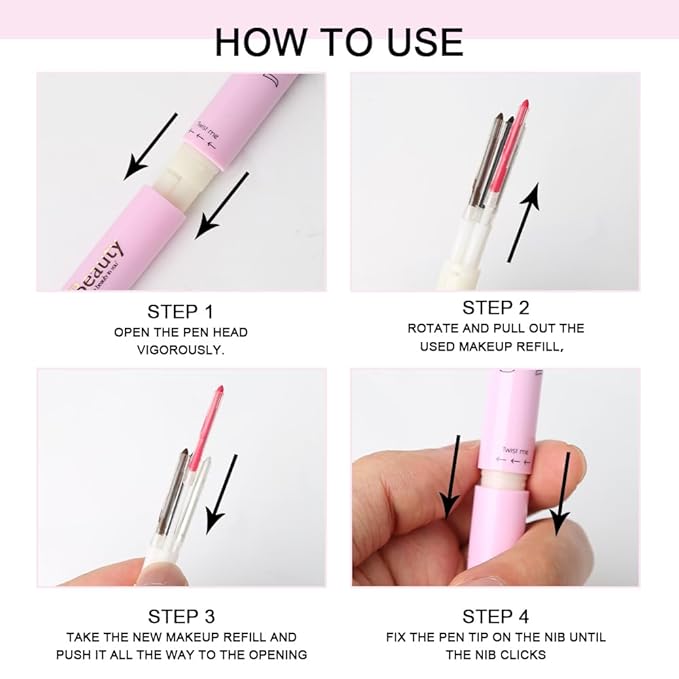 4 in 1 Makeup Pen refill Nude