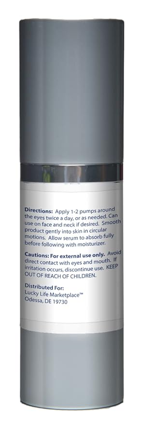 Pro 2x Brilliance SF + Serum - Anti Aging Eye Serum - 2 Month Supply - Rapidly Reduce Appearance of Dark Circles & Puffiness - Exfoliating Vitamin C Serum to Rejuvenate Skin - Aid Skin Cell Renewal