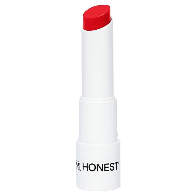 Honest Beauty Tinted Lip Balm | Antioxidant-rich Acai Extracts + Avocado Oil | EWG Certified, Vegan, Cruelty Free | Blood Orange