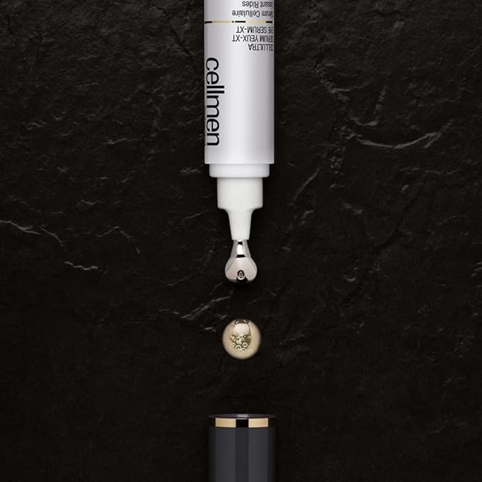 Cellcosmet Cellmen Cell Ultra Eye Serum XT - Revitalizing Anti-Fatigue Eye Cream for Dark Circles (0.5 oz)