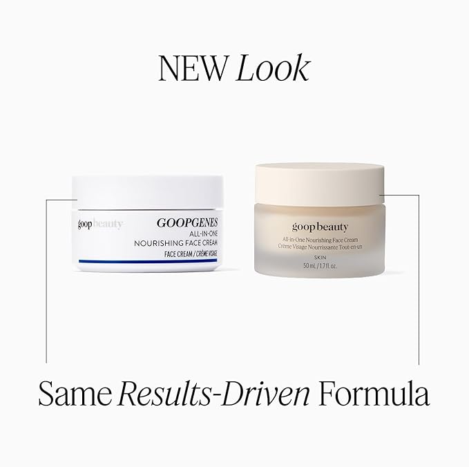 goop Beauty Nourishing Face Cream | Improves Firmness, Elasticity, & Brightness | Botanicals, Ceramides, & Squalane | Anti Wrinkle Moisturizer | 1.7 fl oz