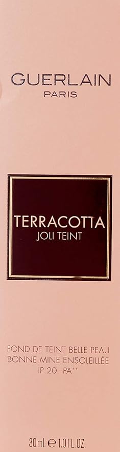 Guerlain Terracotta Joli Teint Beautifying SPF 20 Foundation, Natural, 1 Ounce