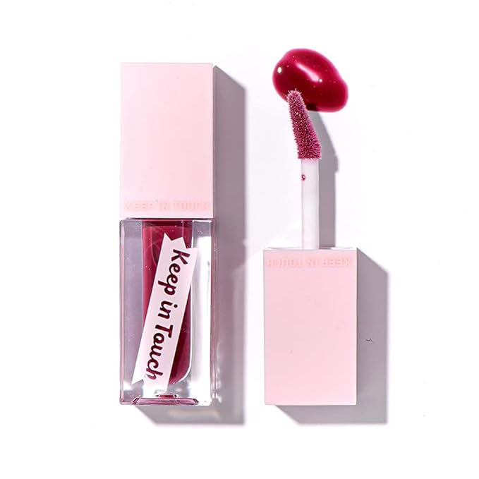 Jelly Plumper Tint (P04 Purple Rain) | Non-Sticky, Long-Lasting Lip Gloss | Vegan and Cruelty-Free Korean Lip Tint