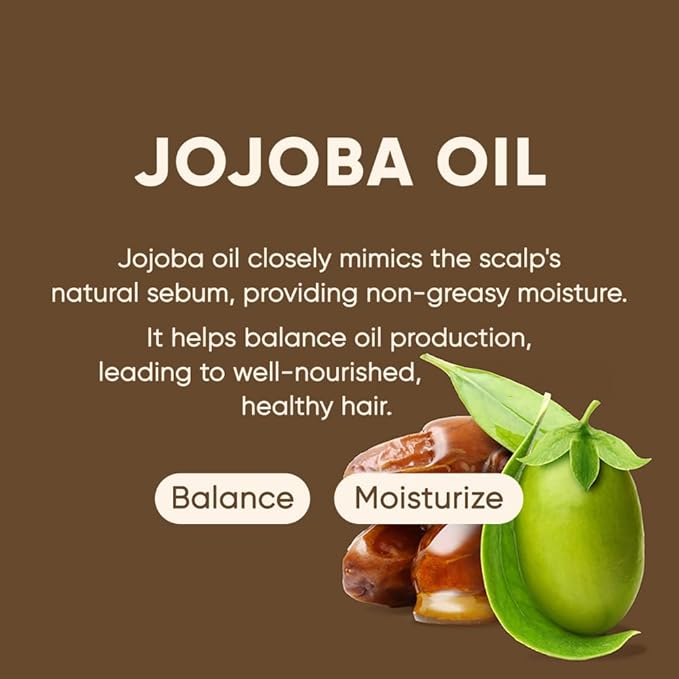 Jojoba Oil Shampoo Bar 2.0 - Hydrating & Moisturizing Natural Hair Soap for Excess Oil & Scalp Nourishment - Solid Shampoo for All Hair Types (120g, 4.23oz)