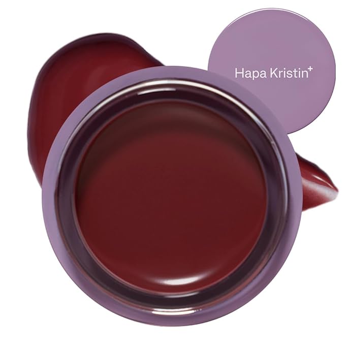 Gleam Glow Lip and Blush | a Classic, Vibrant Red that brings a Fresh, Lively Energy | perfectly pairs with Hapa Kristin Colored Contacts, 0.148 Oz (4.2g) (Very Berry 401, one)