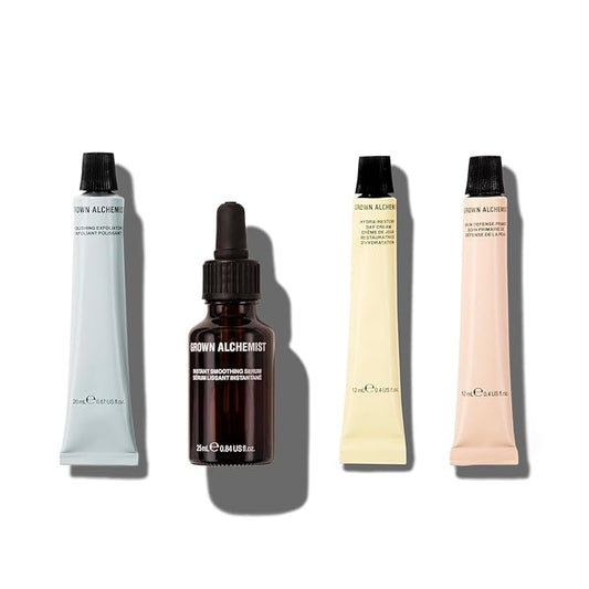 Grown Alchemist Prep + Prime Heroes Kit. 4 Bundled Products for Flawless Skin