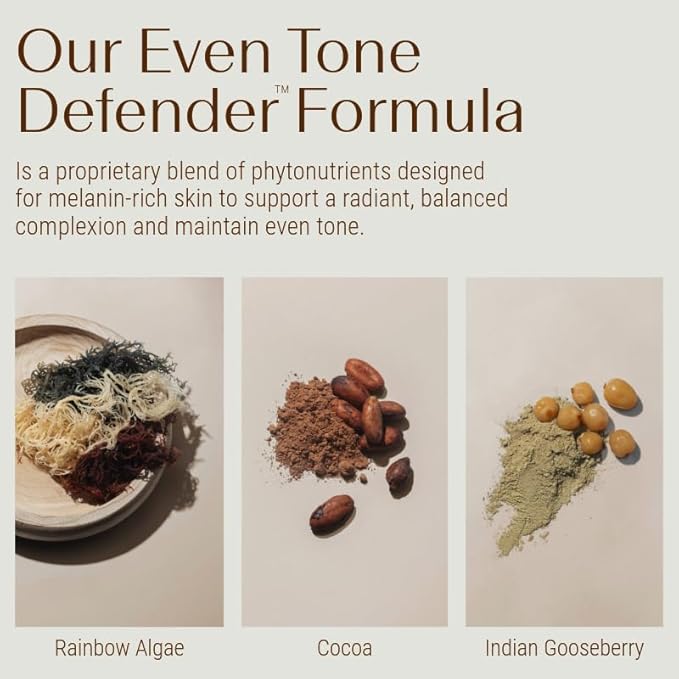 Dark Spot Corrector, 30ML, Even Tone Defender Formula for Melanin-Rich Skin