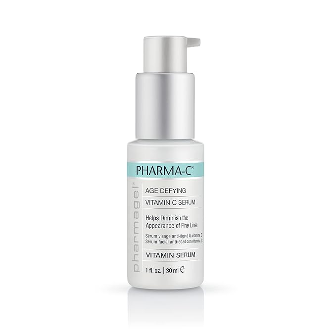 Pharmagel Pharma-C Vitamin Serum | Age Defying Facial Serum | Anti-Wrinkle Face Serum | Age Spot Remover for Face - 1 oz