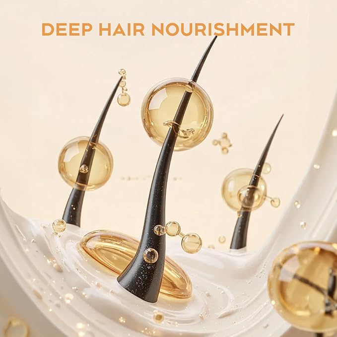 Hydrating Conditioner for Dry, Damaged Hair - 8.4oz | Moisture Repair Treatment with Hydrolyzed Keratin & Coconut Oil for Smooth, Shiny, Manageable Hair