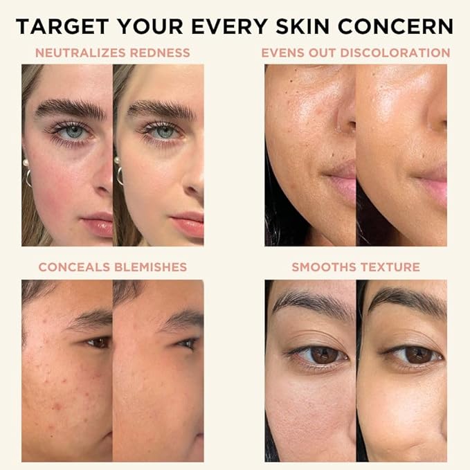 HALEYS Re-form Luminous Skin Foundation, VEGAN + CRUELTY-FREE, Blurs, Conceals, Blendable, Buildable Med-to-Full Coverage, Weightless, Oil-free, All-Day Wear, Hyaluronic Acid, All skin types (1.75)