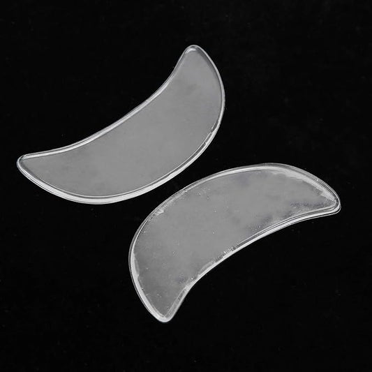 2Pcs Anti‑Wrinkle Face Eye Patch, Reusable Silicone Eye Pad Sticker for Face Caring