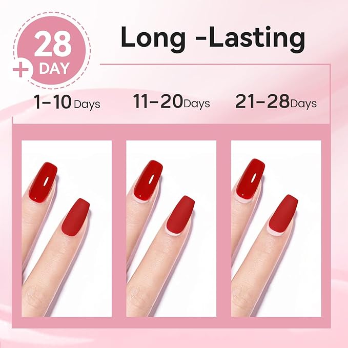 JODSONE 3 Bottles of Top Coat Matte Top Coat Base Coat Set Soak off Salon Use Home DIY Nail Gel