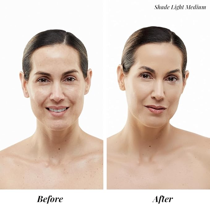 MagicMinerals AirBrush Foundation by Jerome Alexander – 2pc Set with Airbrush Foundation and Kabuki Brush - Spray Makeup with Anti-aging Ingredients for Smooth Radiant Skin - Dark Espresso