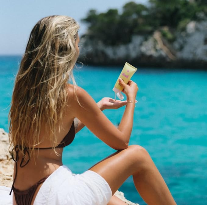 Bask Suncare SPF 50 Sheer Moisturizing Sunscreen Lotion - Broad Spectrum UVA/UVB Protection, Dermatologist Recommended, Hydrating, Lightweight & Fast Absorbing, No White Cast, Travel Size, 3.4 fl oz