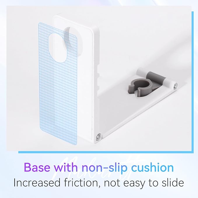 Makartt UV Nail Lamp Stand: Foldable, 360° Adjustable Rotation, Portable, Handsfree, Convenient for Gel Nails Polish Painting Home Salon Manicure