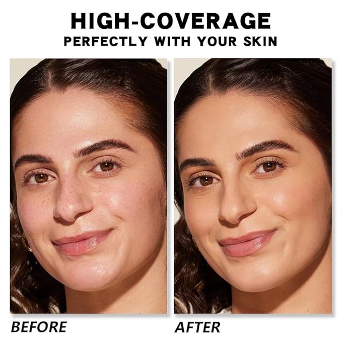 5 Colors Pot Concealer Full Coverage kit with Brush for Older Women, Under Eye Color Corrector Tri Color Concealer Palette for Dark Circles Mature Skin Makeup, Waterproof Foundation Color Corrector, 1