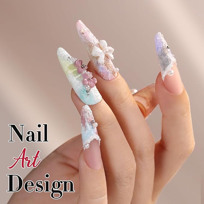 Double Rhythm 3D Nail Gel Solid Sculpting Gel for Nail Art Non-Sticky Hard Gel for Building Carving Molding Nail Extension Soak Off UV/LED Salon Home DIY 0.5 Oz (Gypsum Dark Gold)