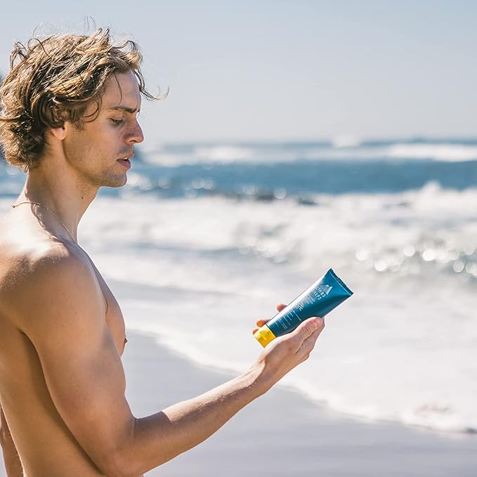 Oars + Alps Sunscreen Body Lotion for Everday Use, SPF 35 Body & Face Sunscreen Lotion, Infused with Aloe Leaf & Vitamin E, No White Residue, Water & Sweat Resistant, All Skin Types, Lightweight, 6oz