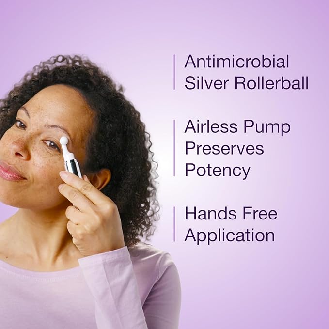 SBLA Eye Lift Wand – Anti-Aging Serum for Eyelids, & Eye Area - With SBLA66Peptide™, Caffeine, Hyaluronic Acid, Niacinamide & Vitamin C - Smooths, Lifts Hooded Lids, Brightens Eyes, Reduces Puffiness